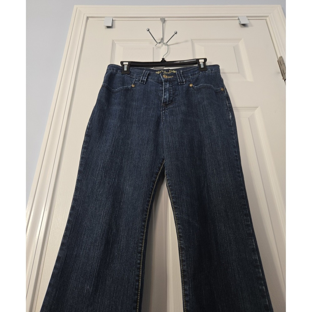 Zena Womans Jeans Size 10/12 31 Waist x 28 long. 4 Pockets.